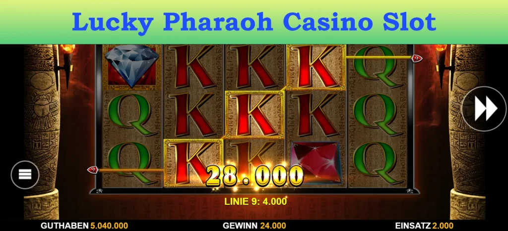 lucky pharaoh casino slot
