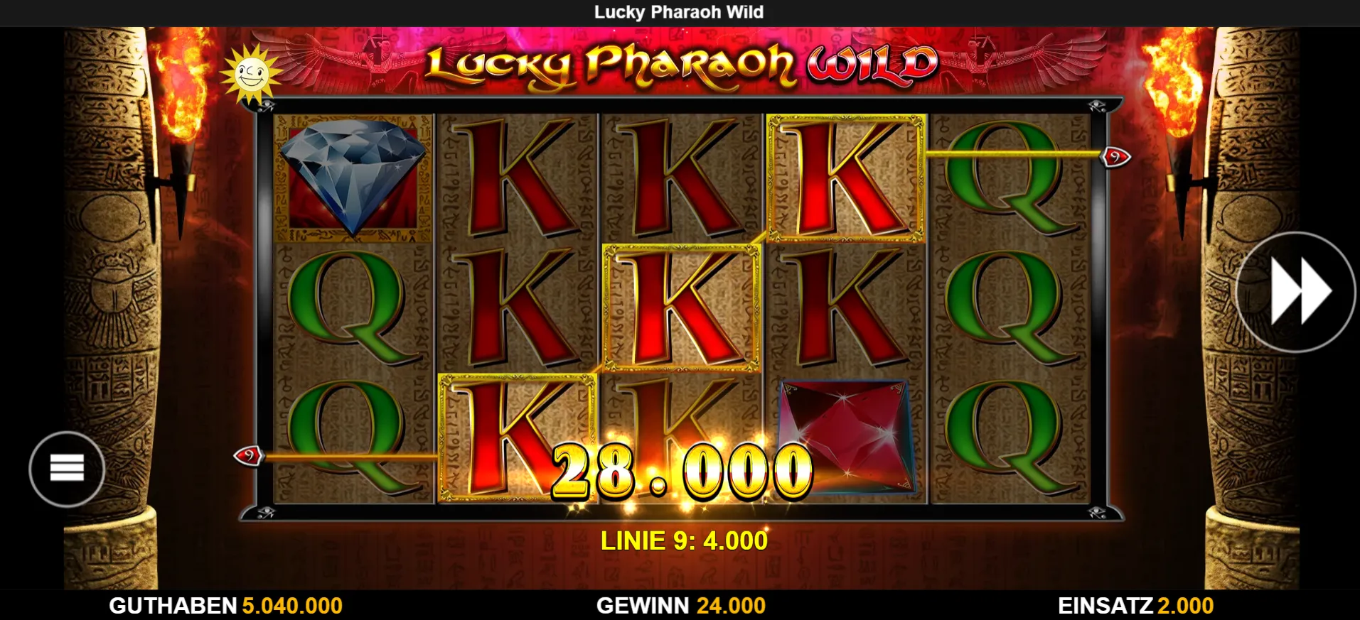 lucky pharaoh demo